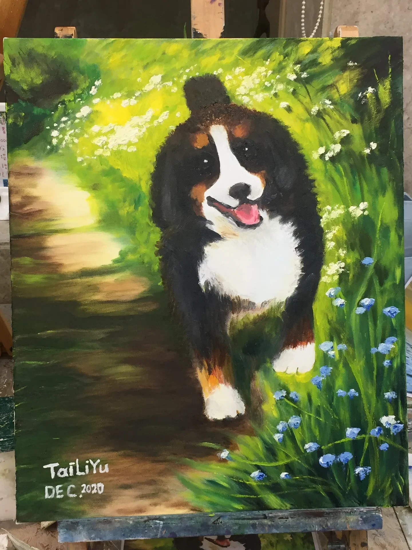 優藝美術學員成人油畫作品