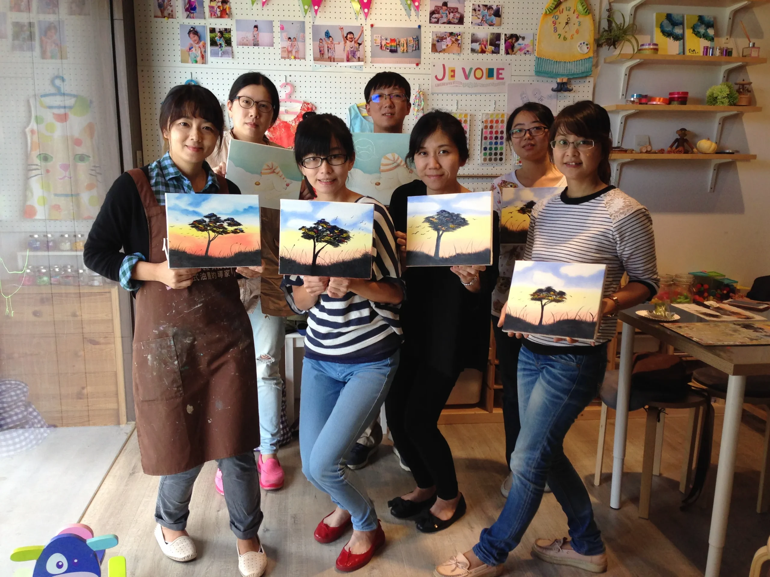 優藝美術學員作品